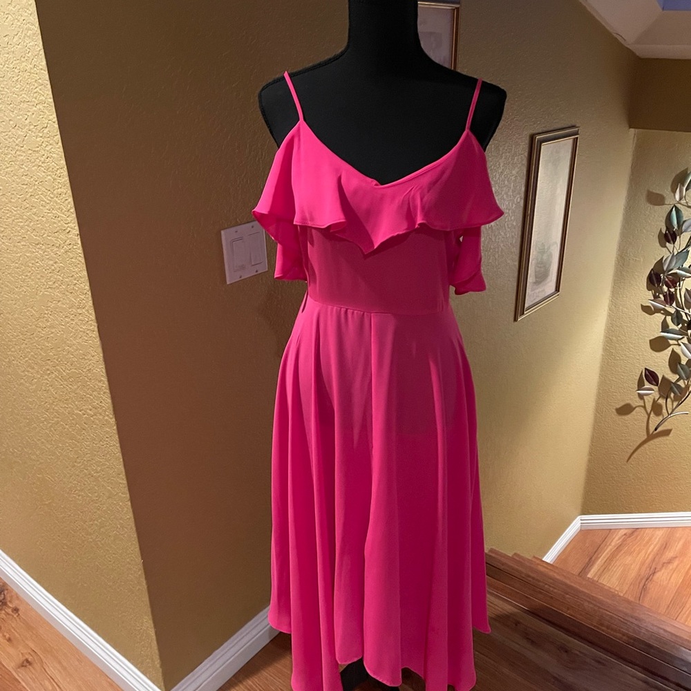 Hot Pink Sexy Dress
